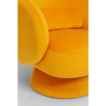 KARE Swivel Armchair Orion Yellow_5