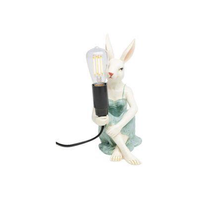 KARE Table Lamp Girl Rabbit 21cm