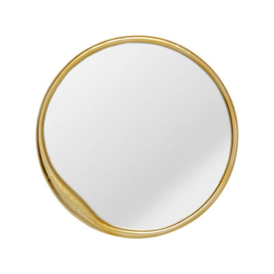 KARE Wall Mirror Tina Gold D61cm