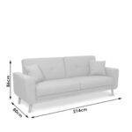 Sofa Bed Carmelo 214cm (10)