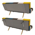 Sofa Freddo yellow 182cm