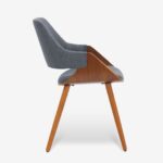 Chair allegra gray walnut (5)