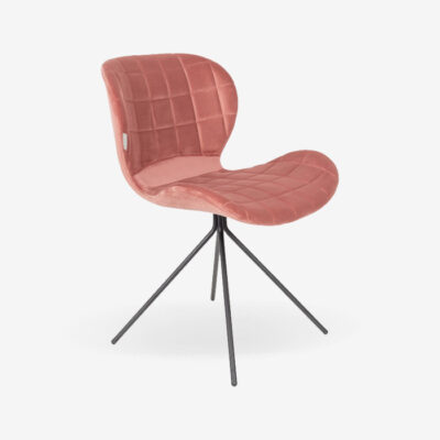 Chair OMG Velvet Pink