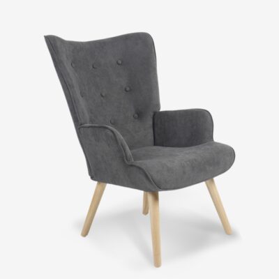 Armchair vivien grey