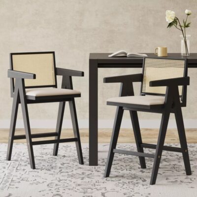 Bar stool winslow black (4)