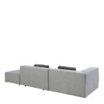 Corner sofa infinity ottoman grey left (5)