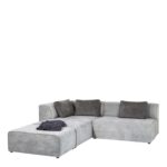 Corner sofa infinity ottoman grey left (6)