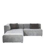 Corner sofa infinity ottoman grey left (8)