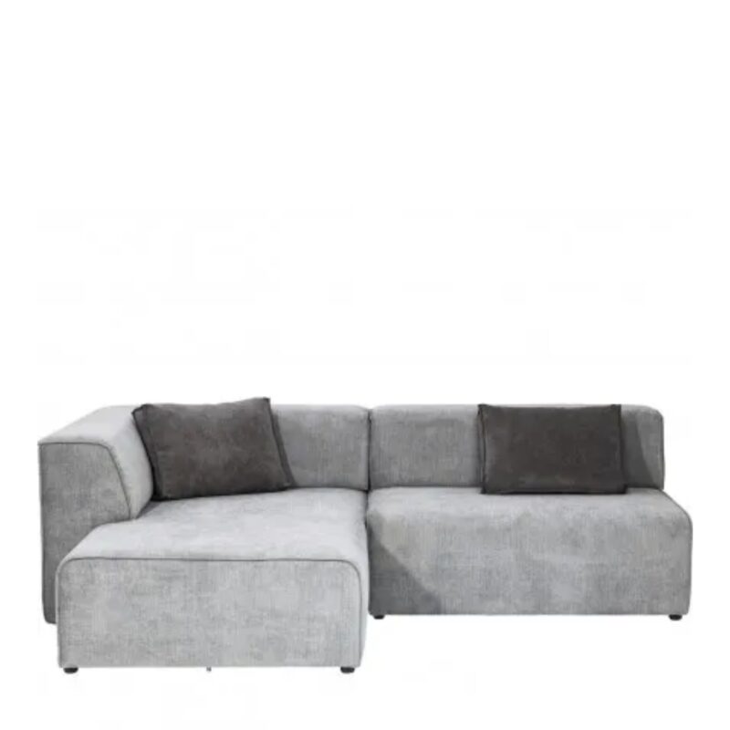 Corner sofa infinity ottoman grey left (9)