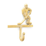KARE Coat Rack Ice Hockey Gold 48cm_4