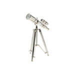 KARE Deco Object Telescope Silver Clock 49cm_2