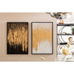 KARE Framed Picture Abstract Black 80x120cm_3