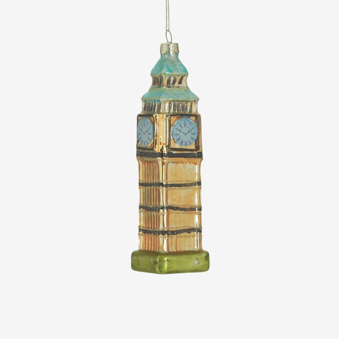Christmas Glass Lantern Golden 15cm 1 Christmas Glass Lantern Golden 15cm