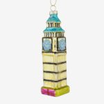 Christmas Glass Lantern Golden 15cm (4)