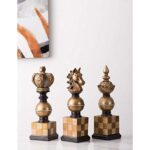 Deco chess queen 39cm (2)