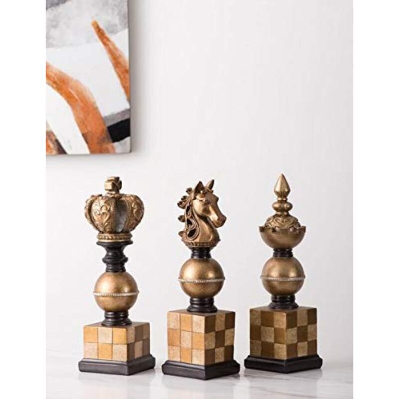 Deco chess queen 39cm (2)