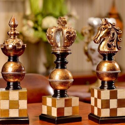 Deco chess queen 39cm