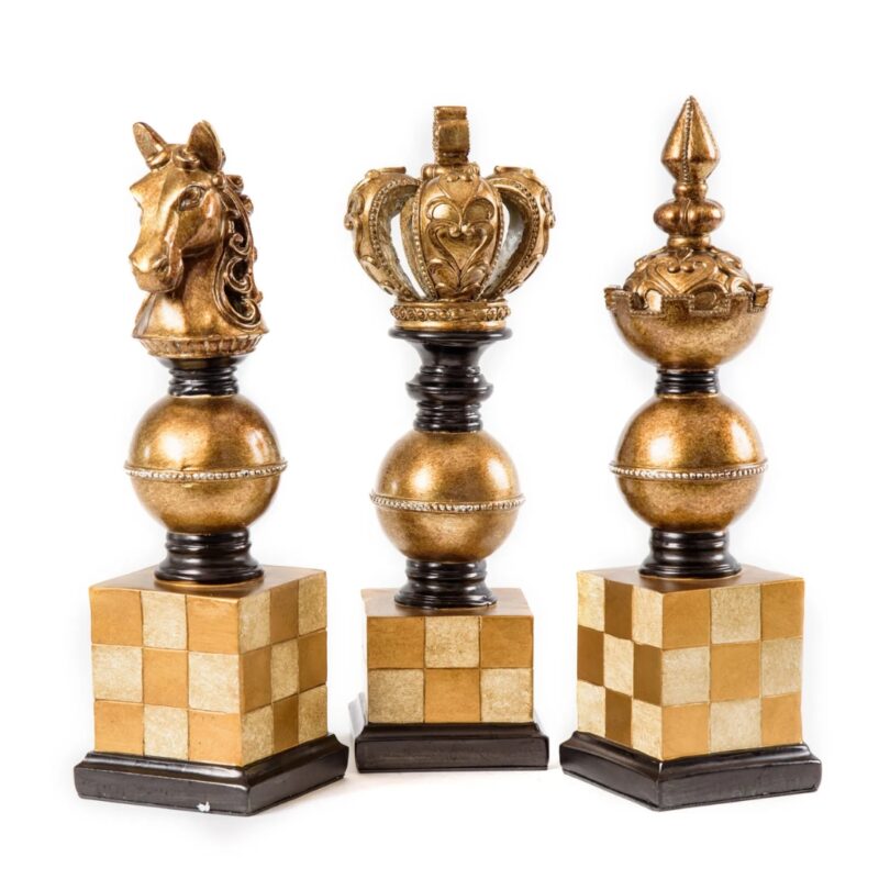 Deco chess queen 39cm (8)