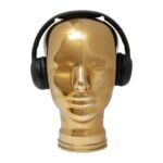 Headphone Mount Gold Metallic (5)