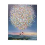 KARE Canvas Picture Flying Elephant At Night 80x100cm