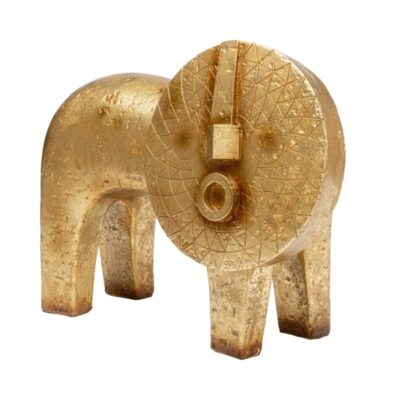 Kare deco figurine abstract lion (3)