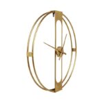 Kare Wall Clock Clip Gold Ø60cm (3)
