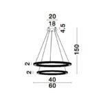 Pendant Lamp Cilion Gold - Image 4