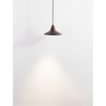 Pendant Lamp Dro Brown Ø9.2cm (6)