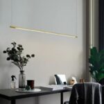 Pendant Lamp Elettra Gold 120cm - Image 2