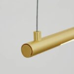 Pendant Lamp Elettra Gold 120cm - Image 3