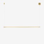 Pendant Lamp Elettra Gold 120cm