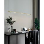 Pendant Lamp Elettra Gold 120cm (2)
