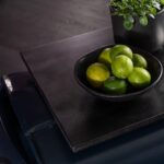 Plate Deep Organic Black Ø22cm (12)