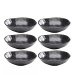 Plate Deep Organic Black Ø22cm (9)