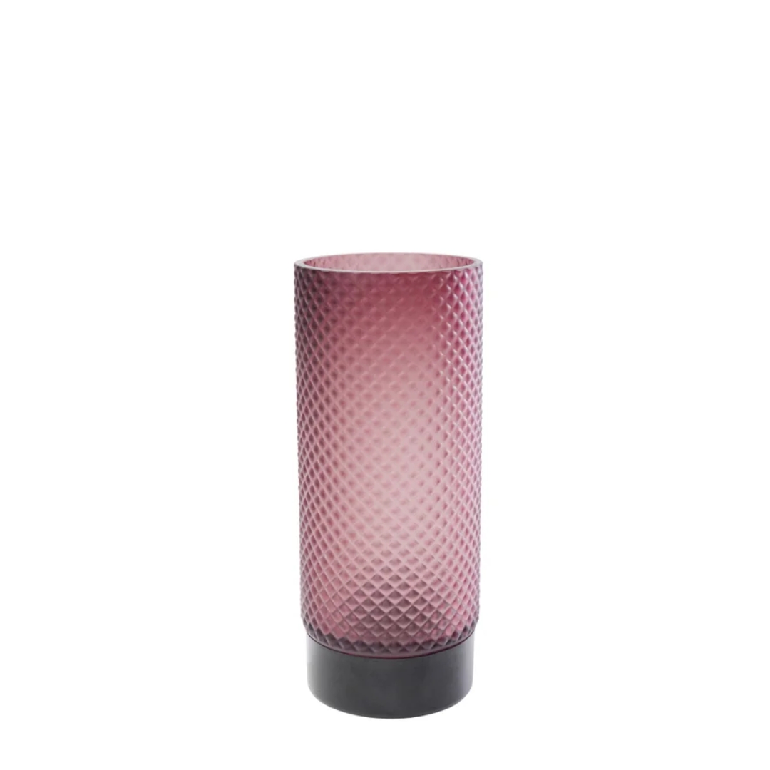 Vase Barfly Pink Matt 25cm