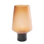 Vase Noble Ring Amber Matt 26cm (4)