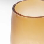 Vase Noble Ring Amber Matt 26cm (6)