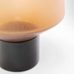 Vase Noble Ring Amber Matt 26cm (8)