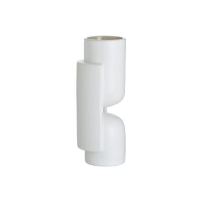Vase Two SIdes White 20cm (2)