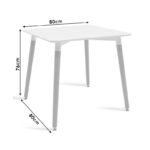 Dining Table Neit 80x80cm - Image 4