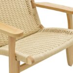 Armchair Fenix Nature With Jute 70x68x75cm