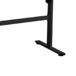 Work Desk Carlo Sonoma/Black 120x60cm - Image 5