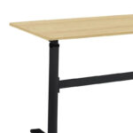 Work Desk Carlo Sonoma/Black 120x60cm - Image 4