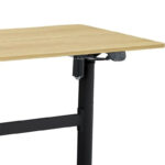 Work Desk Carlo Sonoma/Black 120x60cm - Image 3