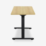 Work Desk Carlo Sonoma/Black 120x60cm - Image 2