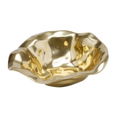KARE Deco Bowl Jade Gold Ø30cm