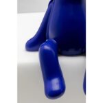 Kare Deco Figurine Sitting Squirrel Blue 20cm