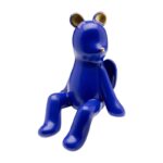 KARE Deco Figurine Sitting Squirrel Blue 20cm