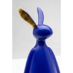 Kare Figurine Sitting Rabbit Blue 35cm (3)