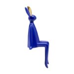 Kare Figurine Sitting Rabbit Blue 35cm (4)